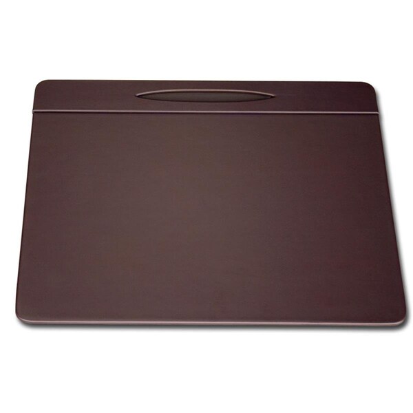 Made-To-Order Leather 17x14 Conference Table Pad with Pen Well MA951681 - main